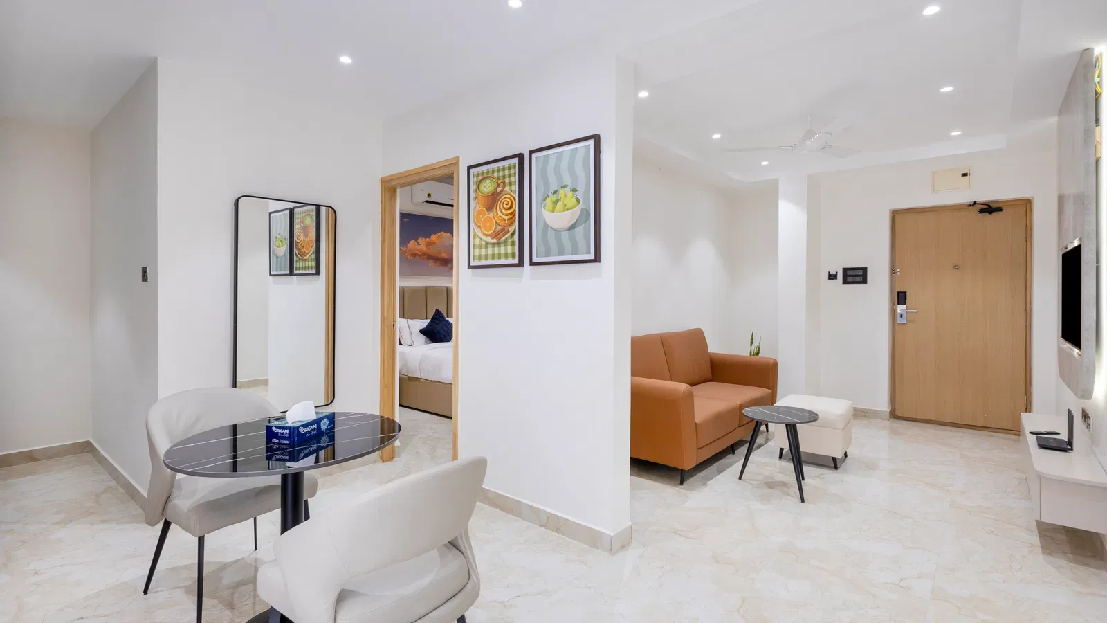 Serviced living space at Elysium